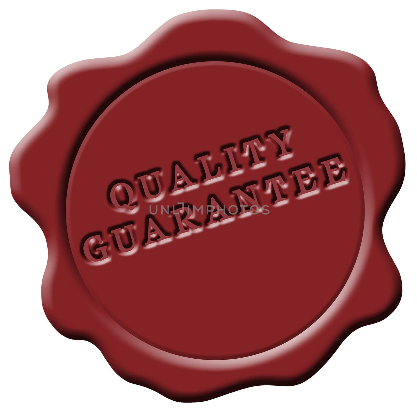 Wax seal red quality guarantee