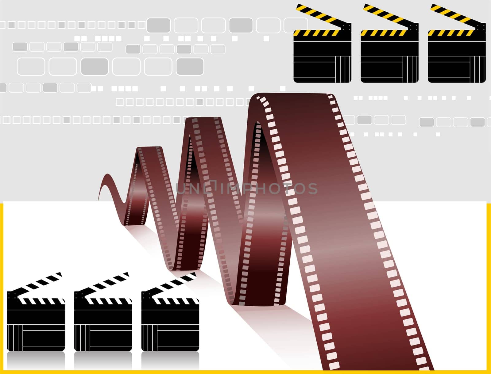 Film and clapboard