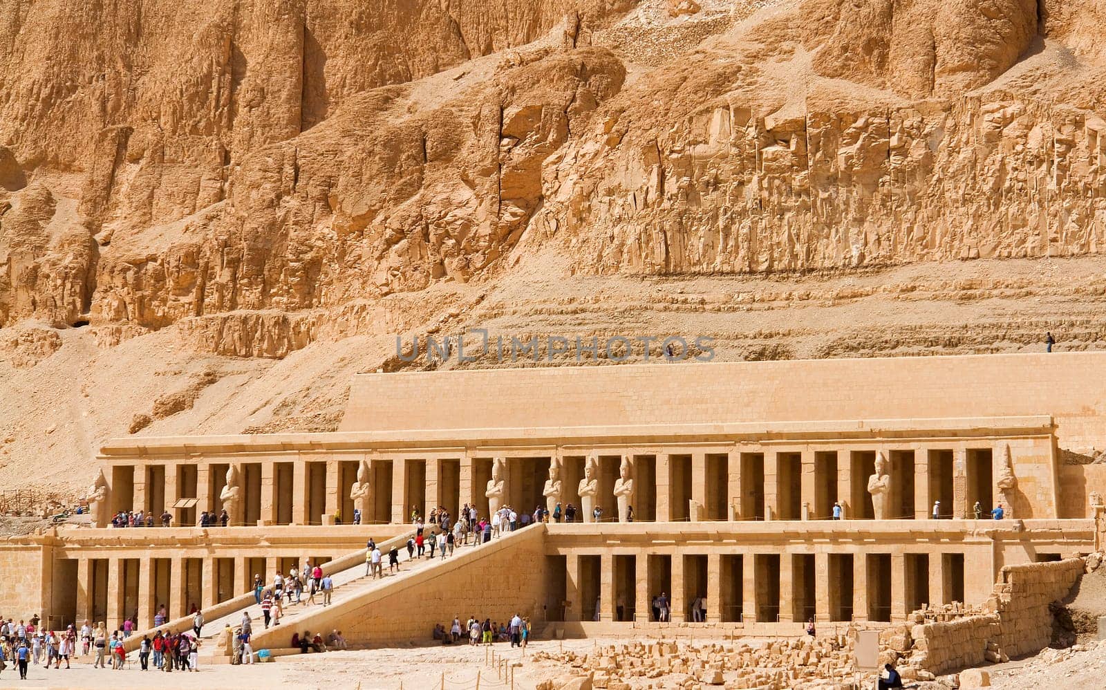 The Temple of Hatshepsut in Luxor,Egypt