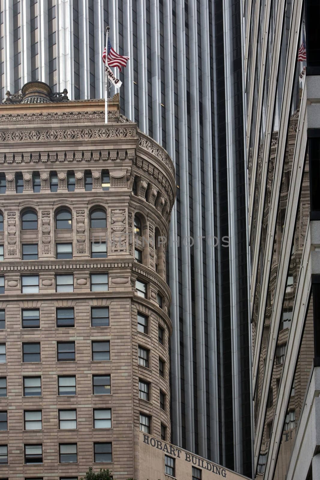 High-rise buildings in the Financial District