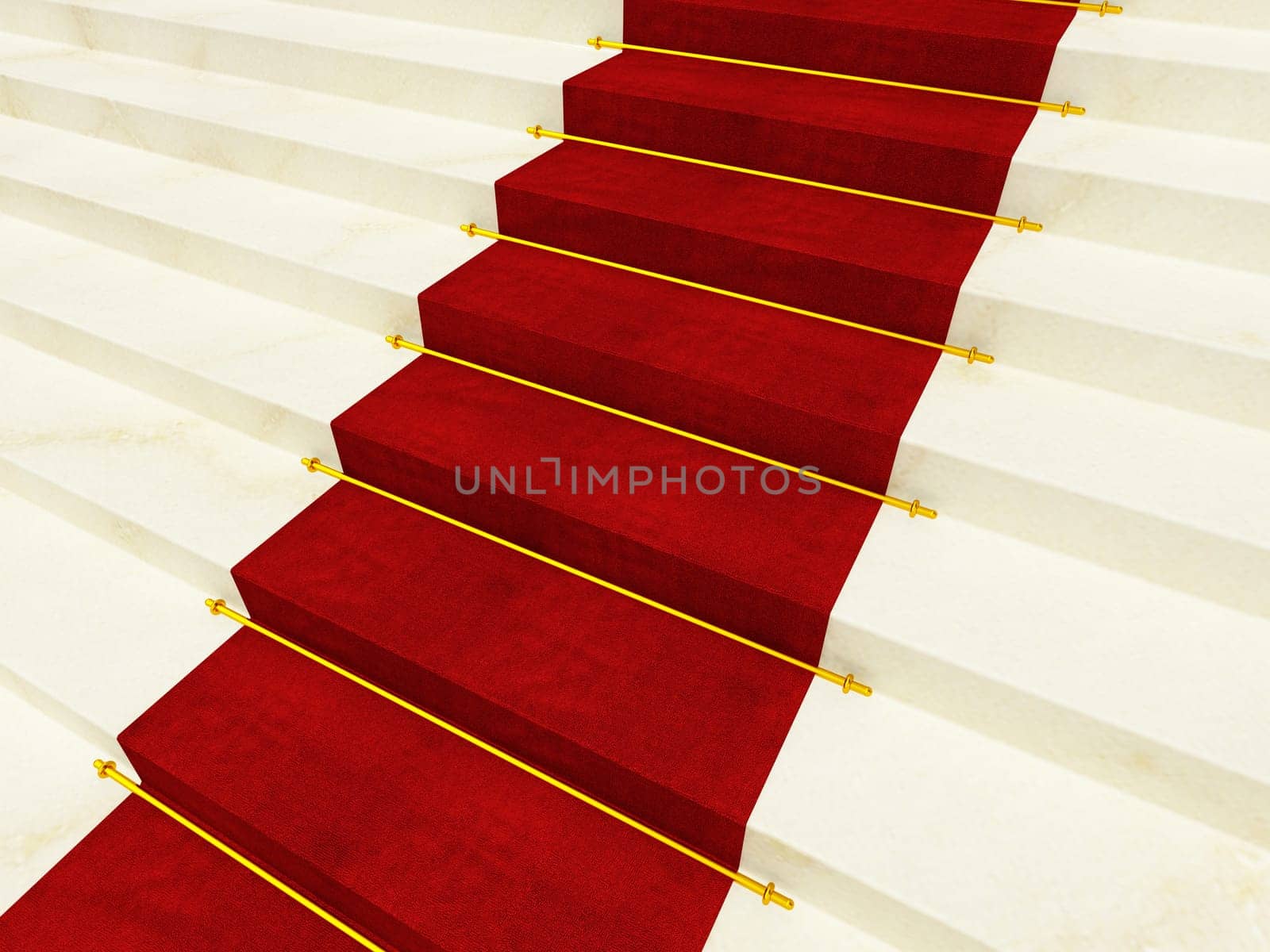 carpet on marble stait