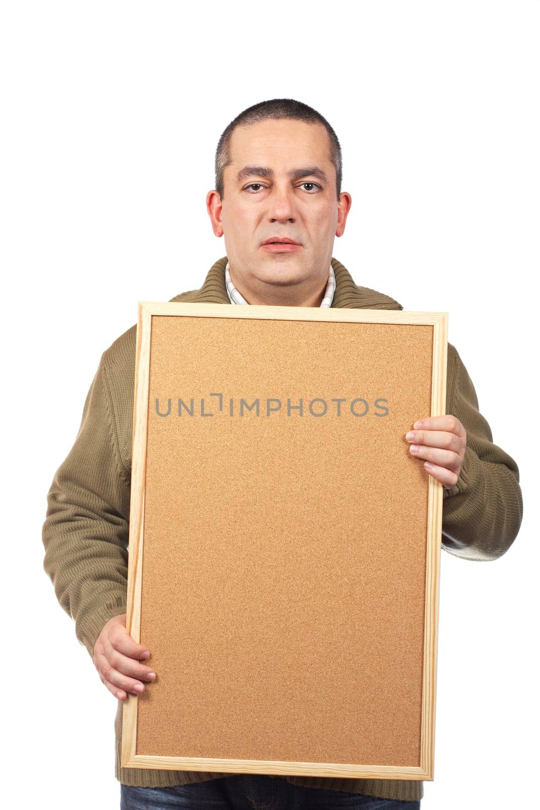 Serious casual man