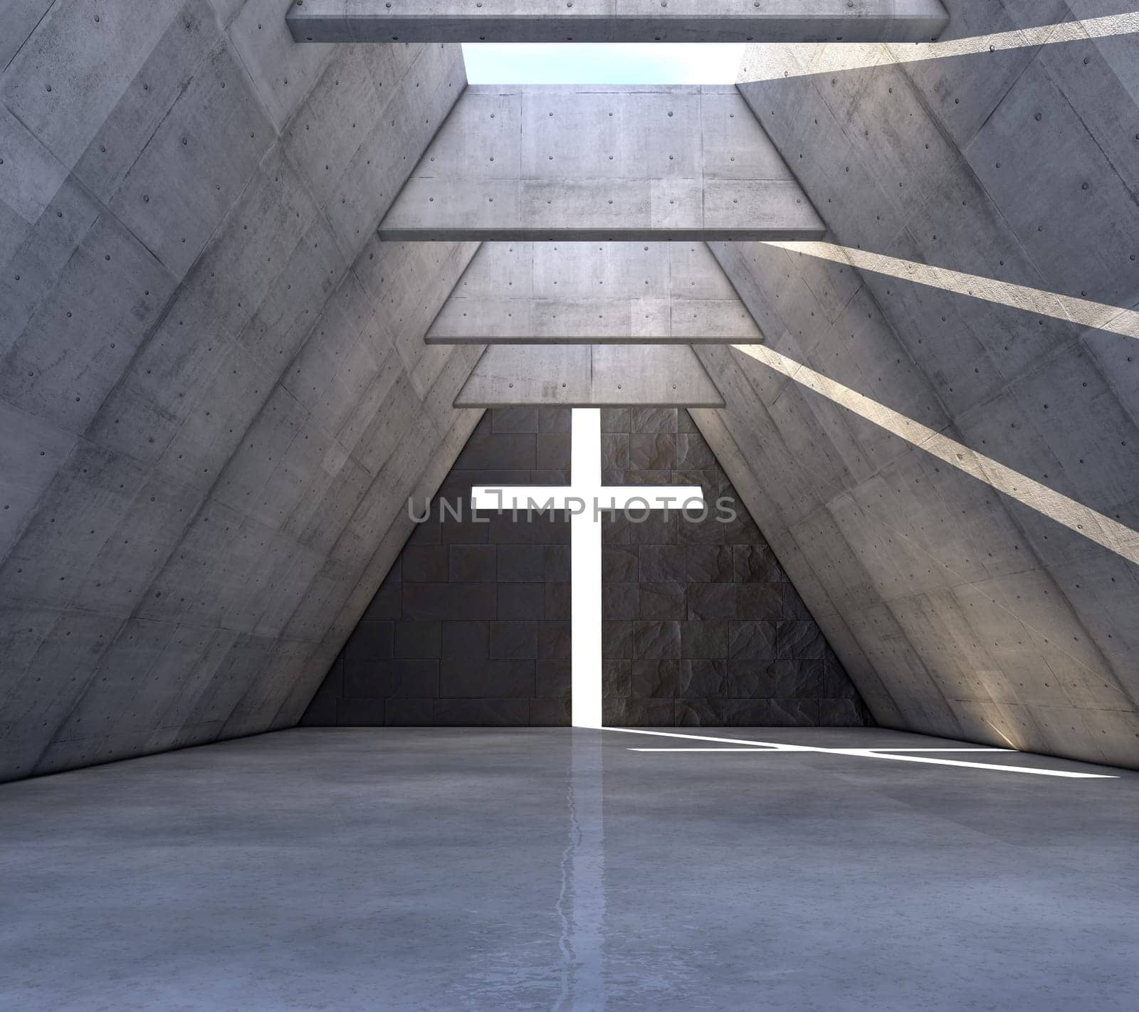 modern church building