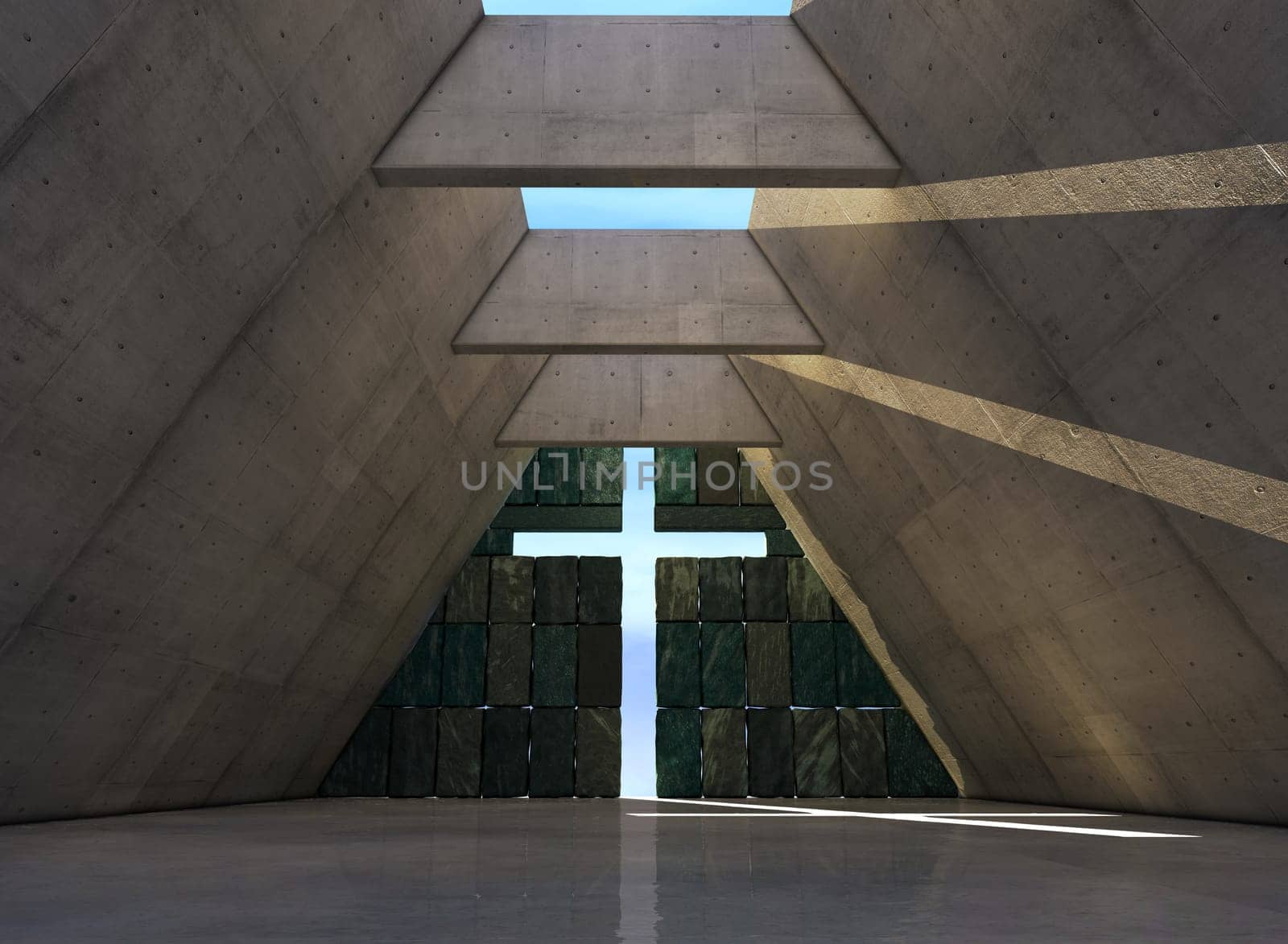modern church building