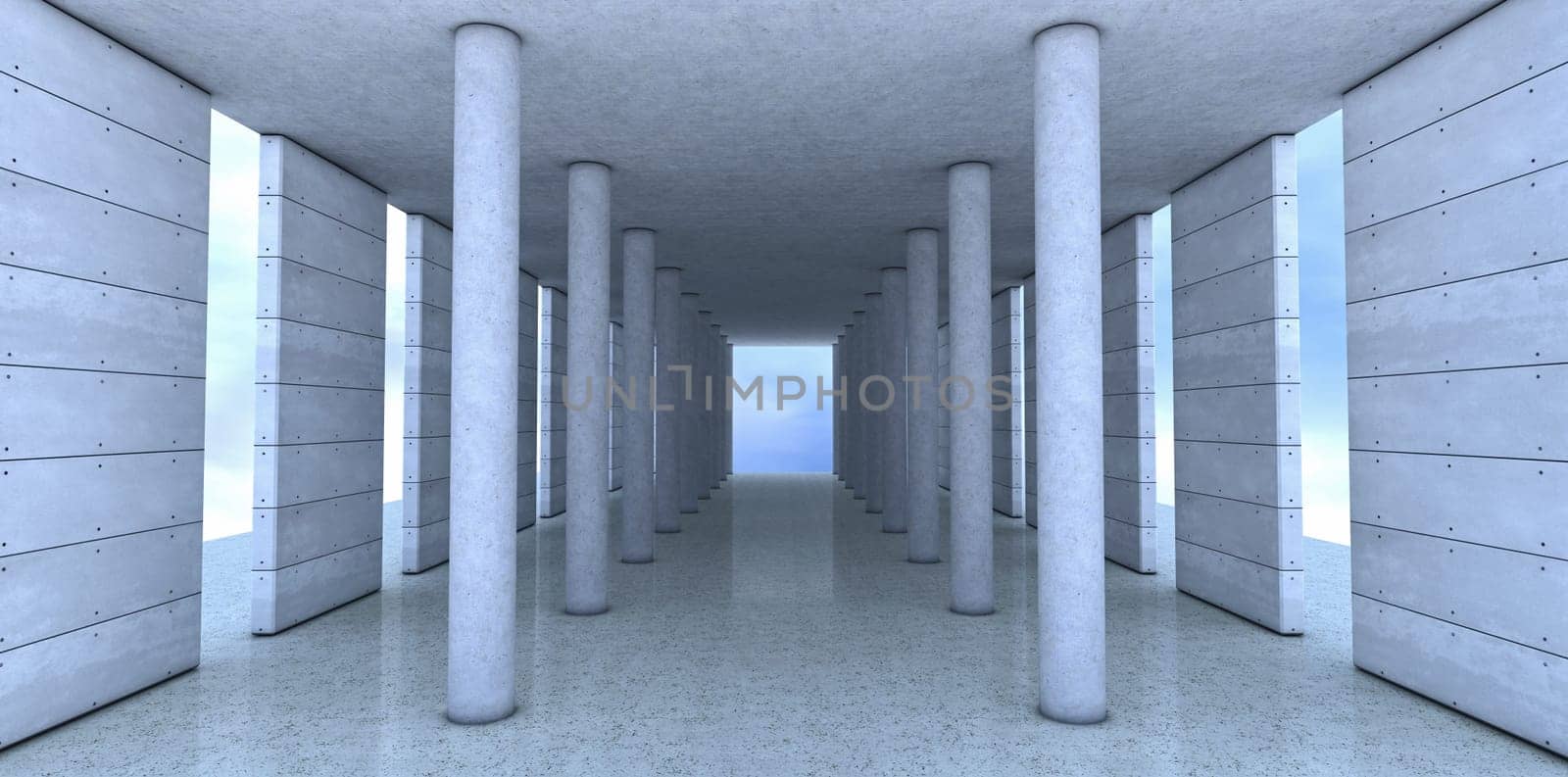 modern concrete architecture