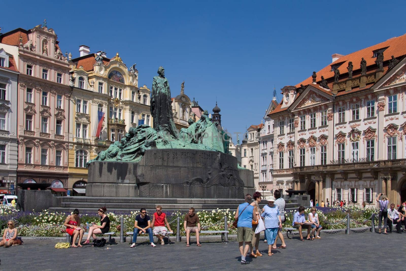 Jan Hus Fountain