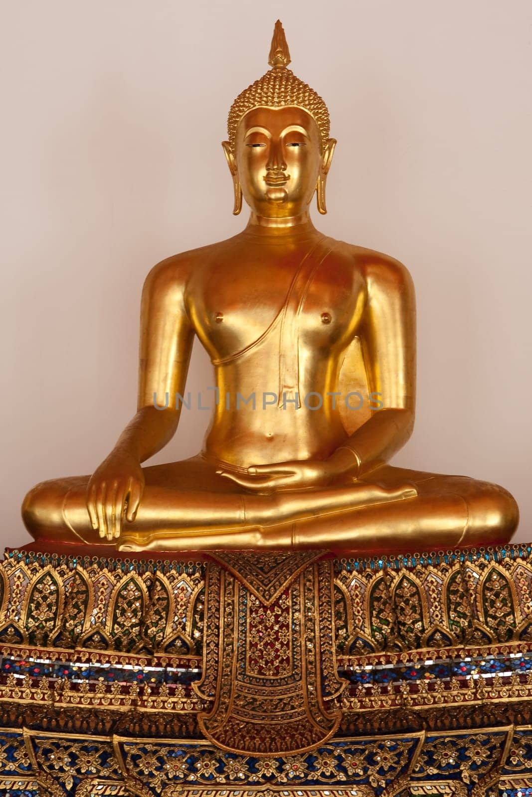 Buddhist figurine gold