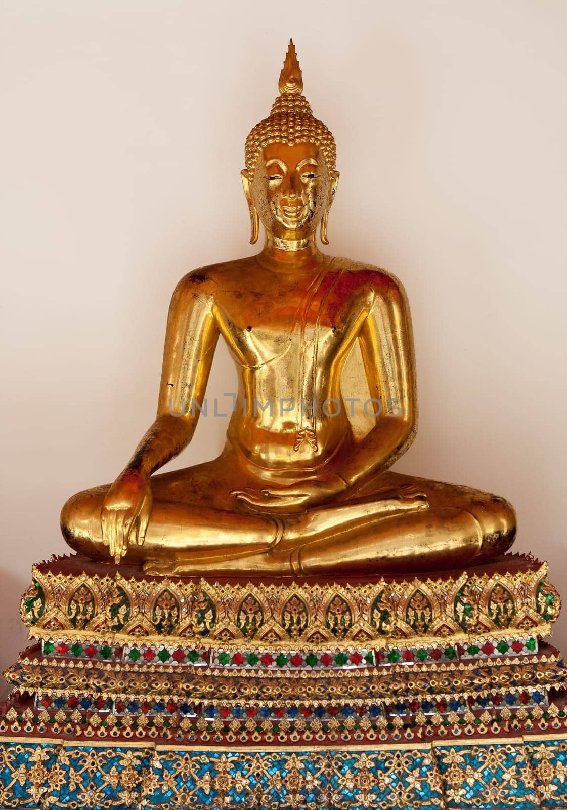 Buddhist figurine gold