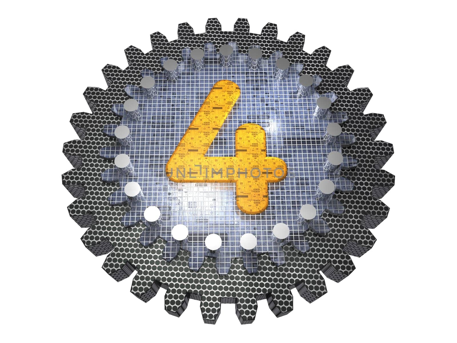 Alphabet - Gear Number 4