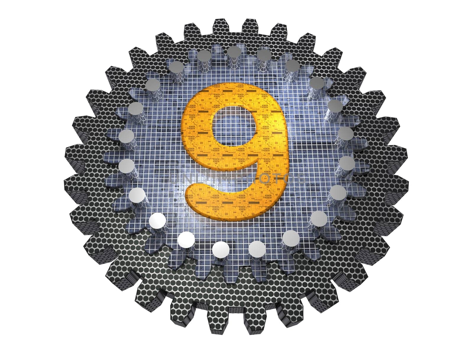 Alphabet - Gear Number 9