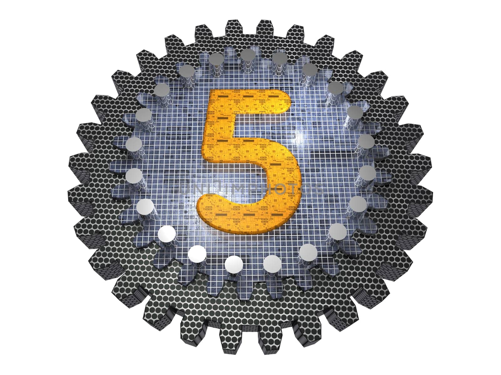 Alphabet - Gear Number 5
