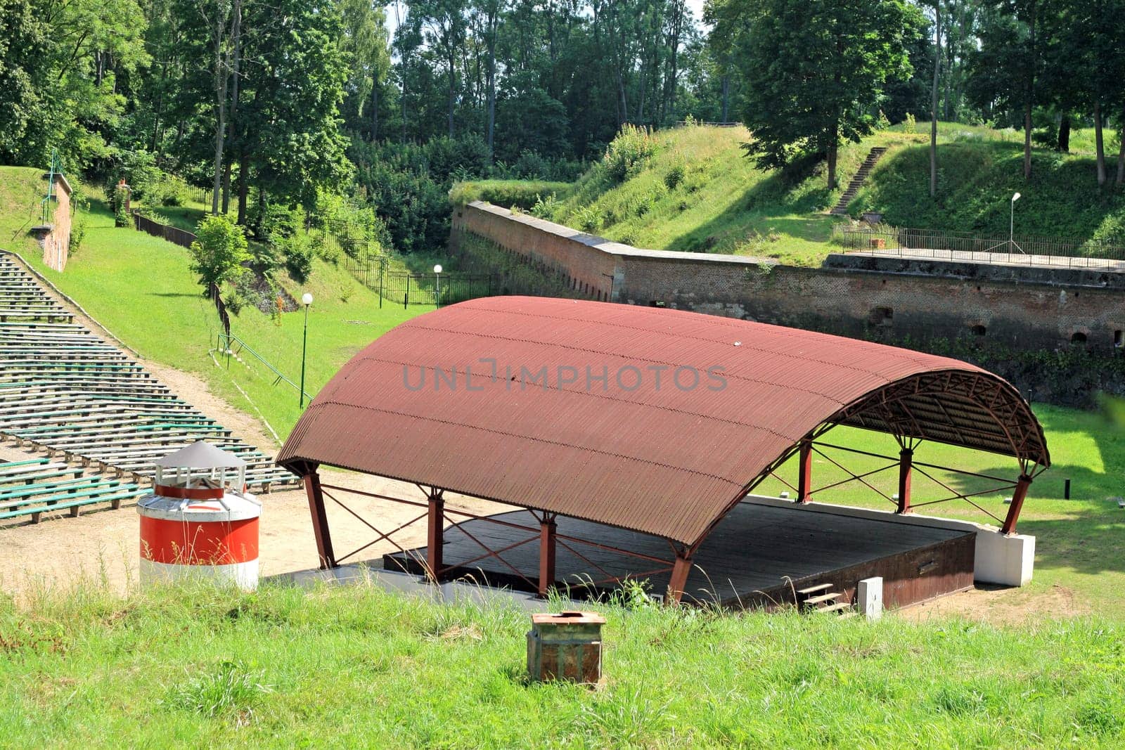 Historical military fortifications from