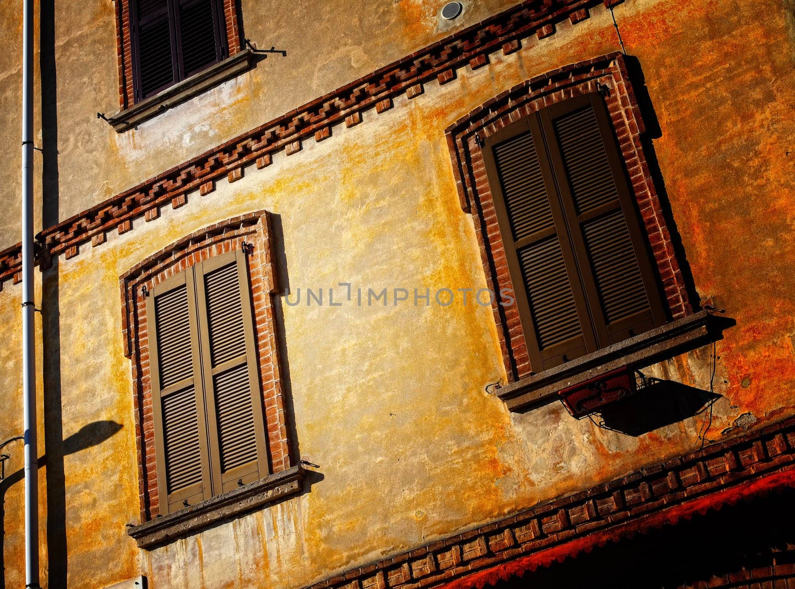 grunge vintage building detail