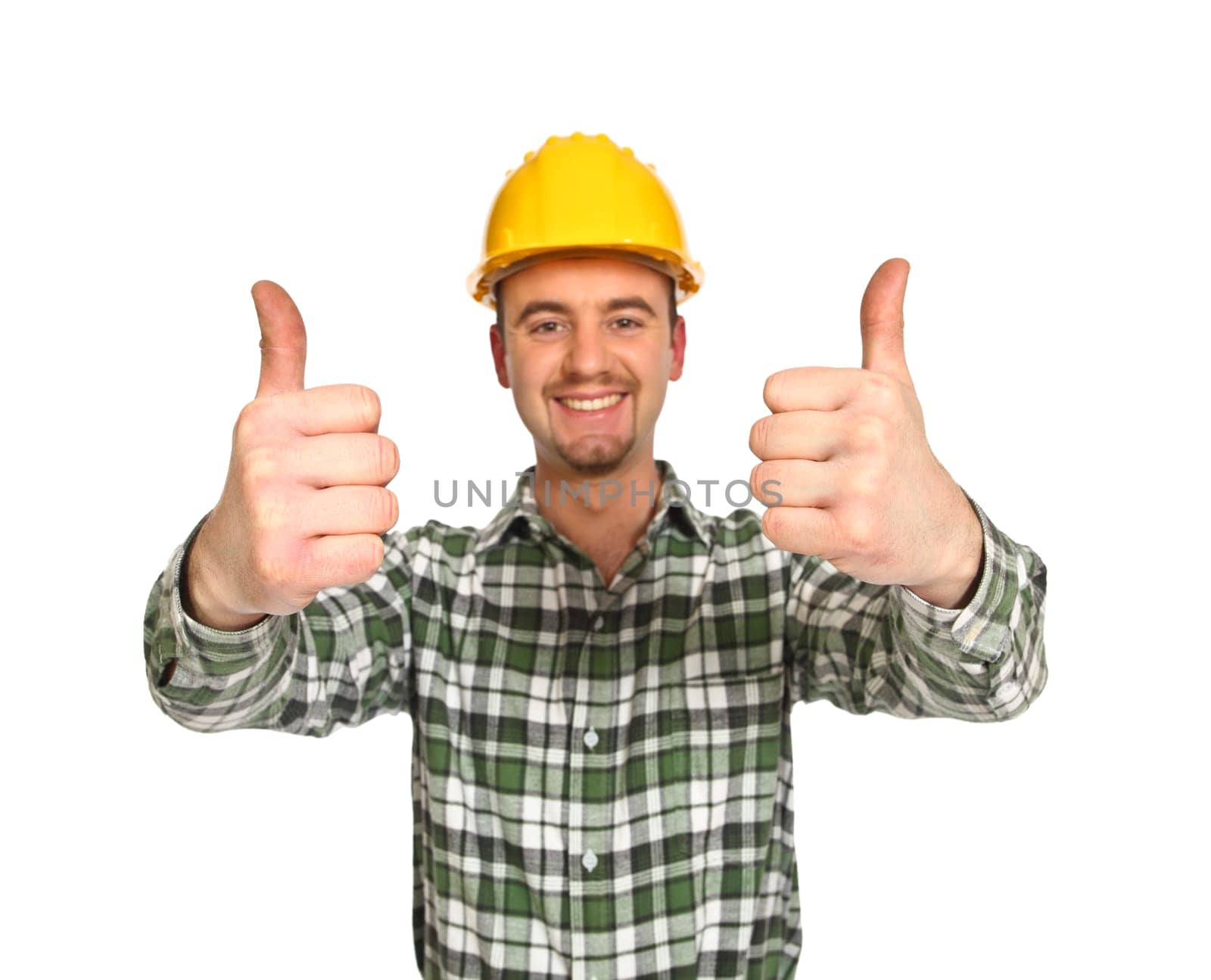 handyman thumbs up