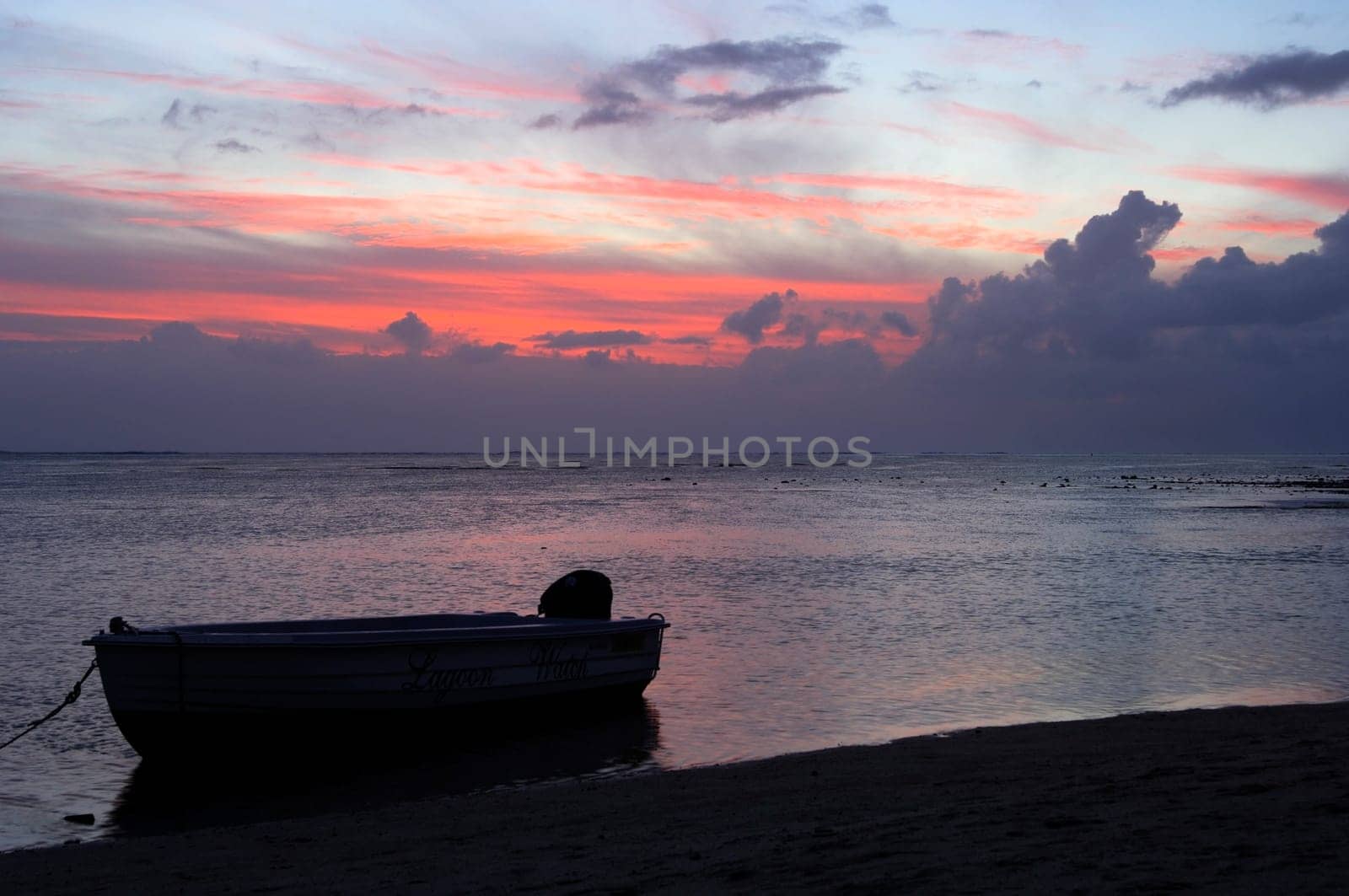 Sunset in Mauritius