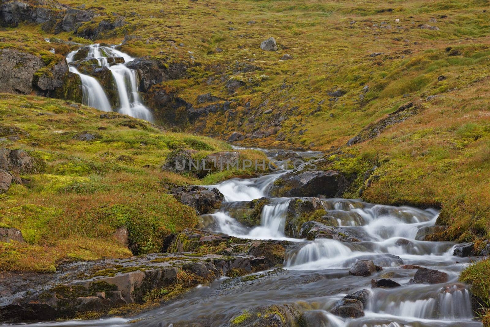 Waterfall, South Coast, Iceland