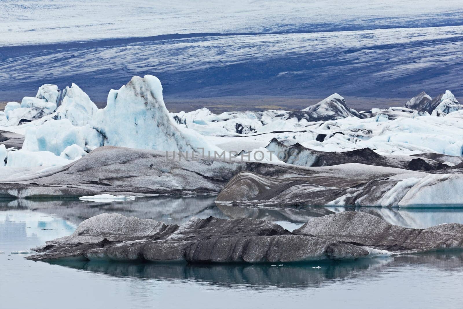Jokulsarlon Glacial Lagoon, Vatnajokull, Iceland