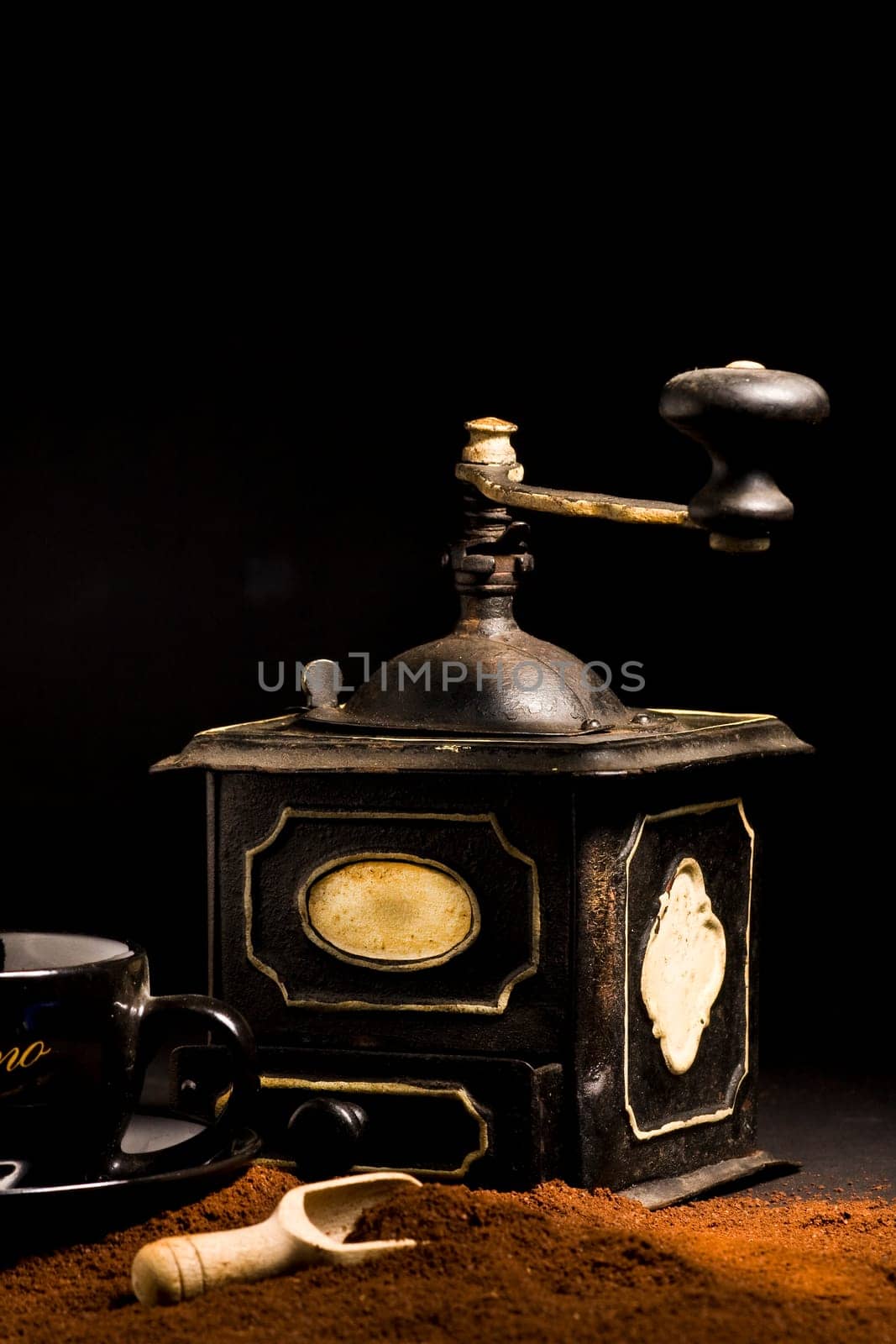 Coffee grinder coffee cup wd611