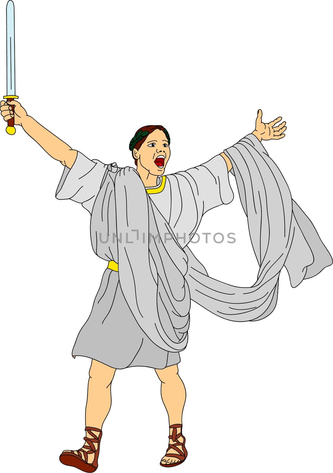 victorious Roman