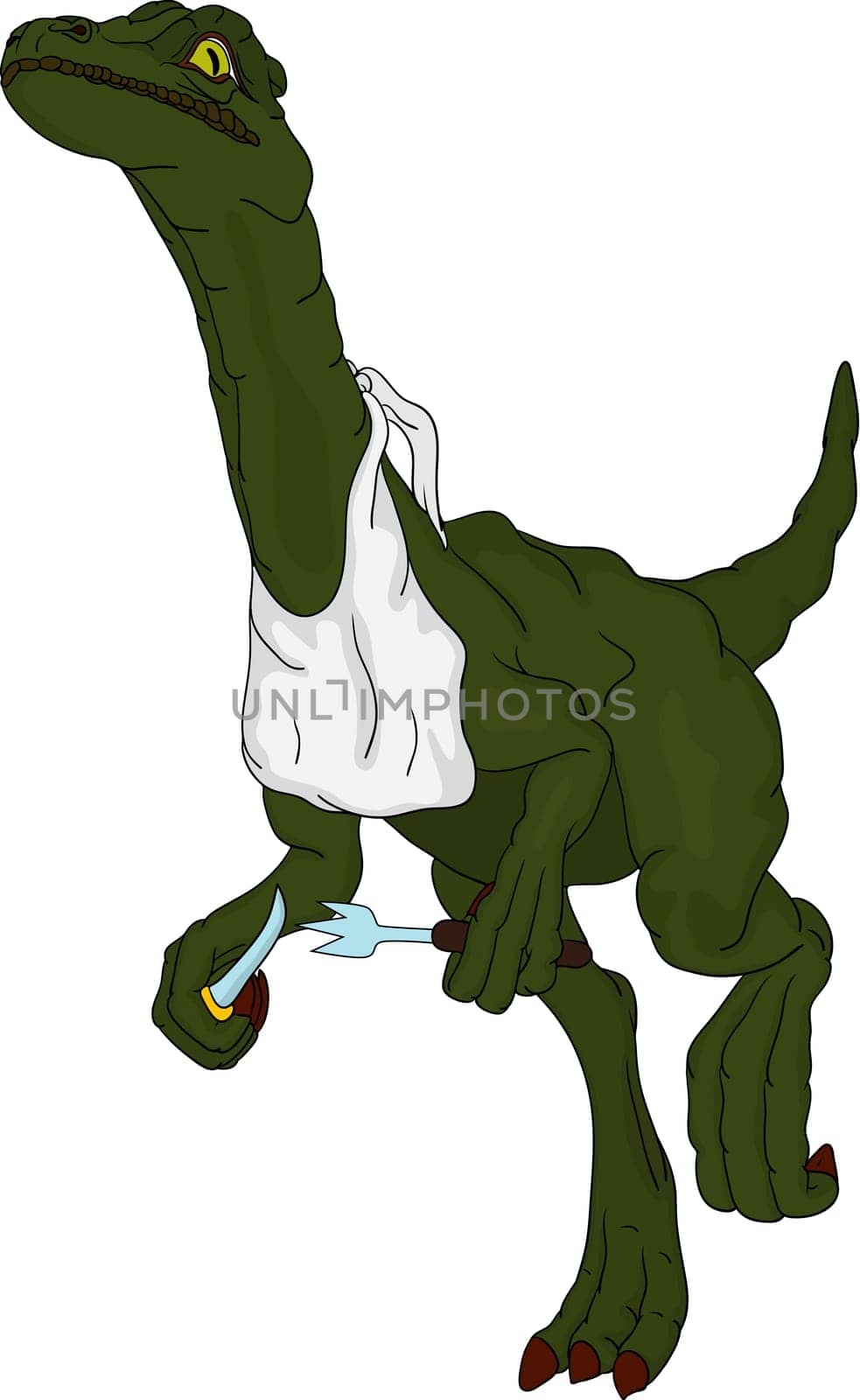 hungry dinosaur
