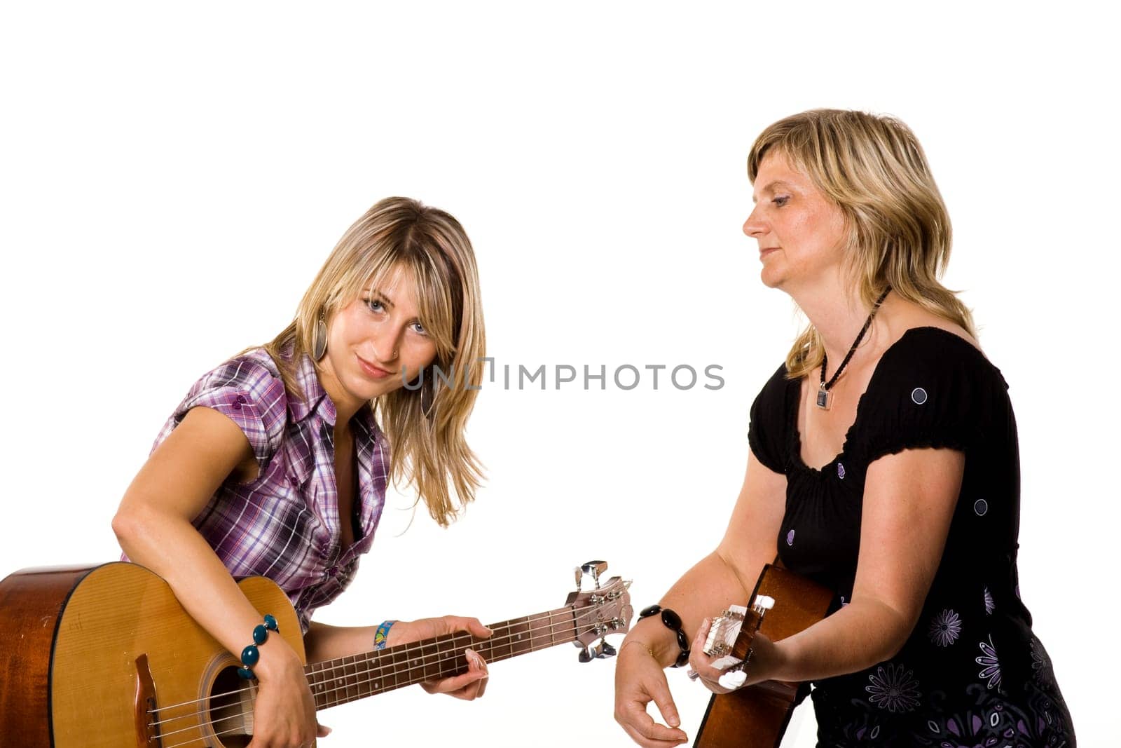 Mother and  teen daughter