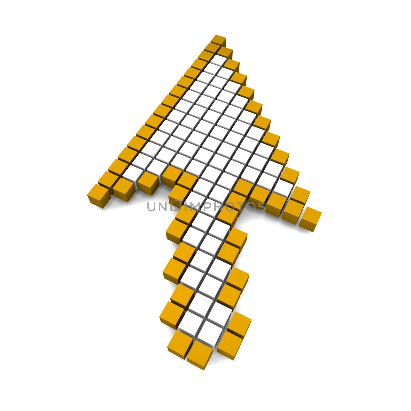 Computer arrow cursor