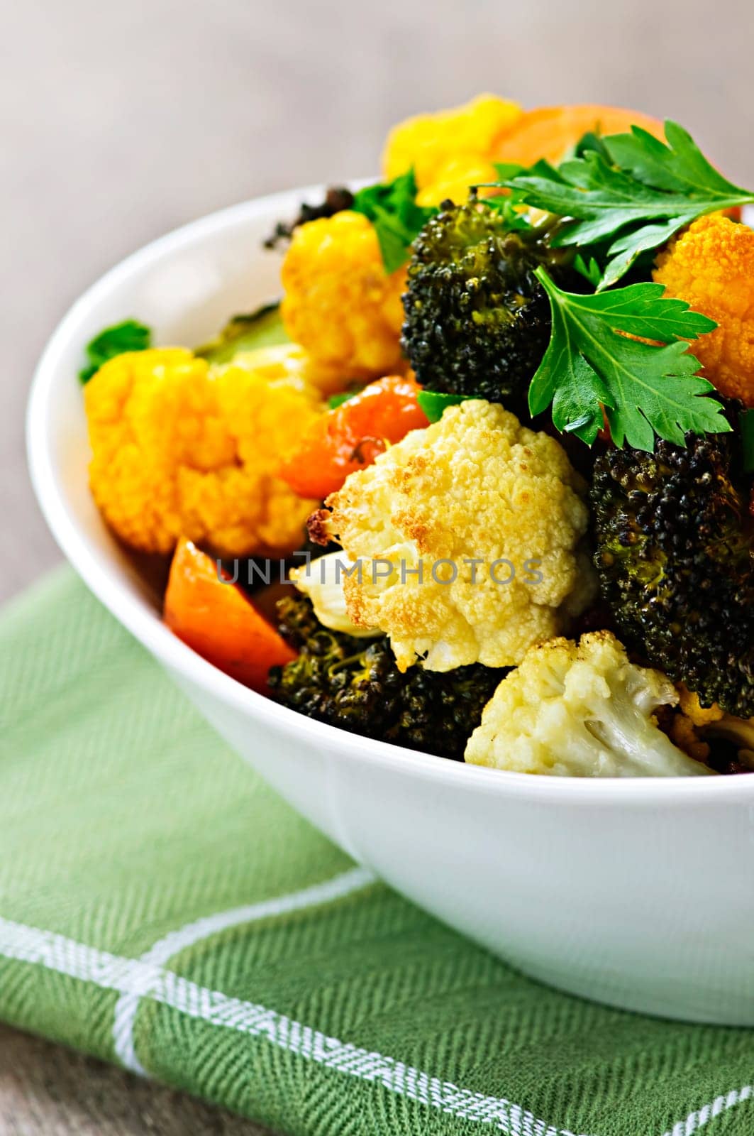 Roasted vegetables