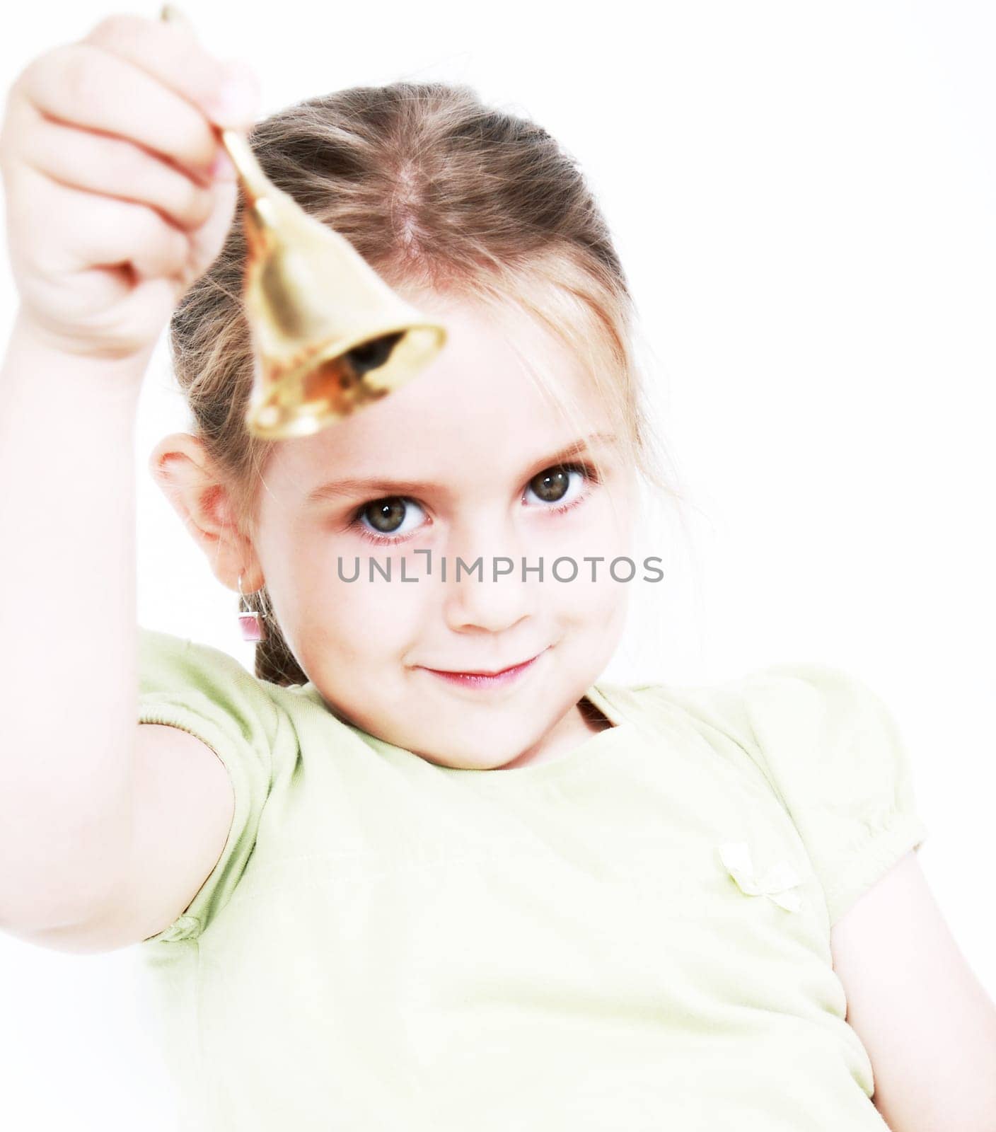 Girl with bell