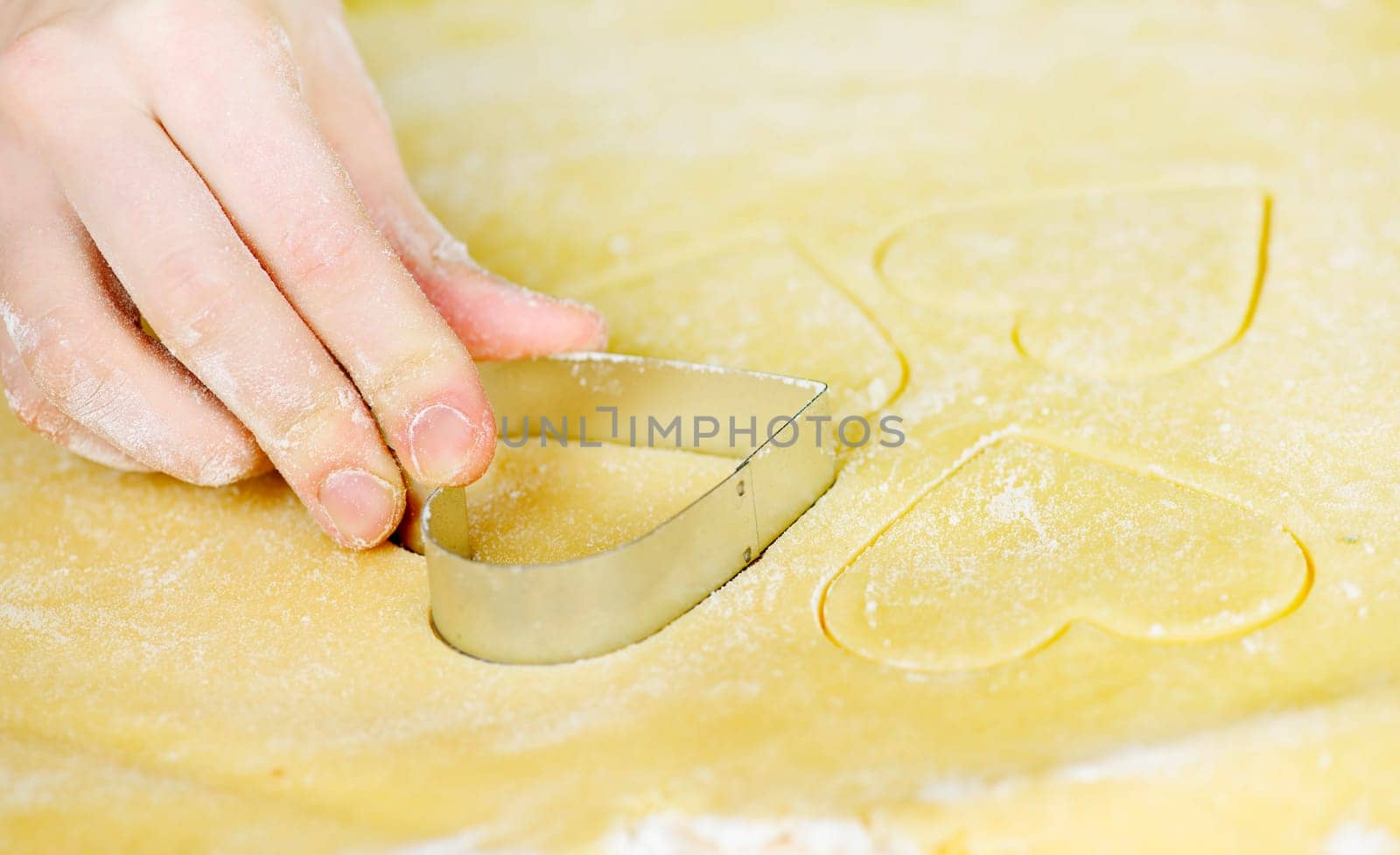 Making shortbread cookies