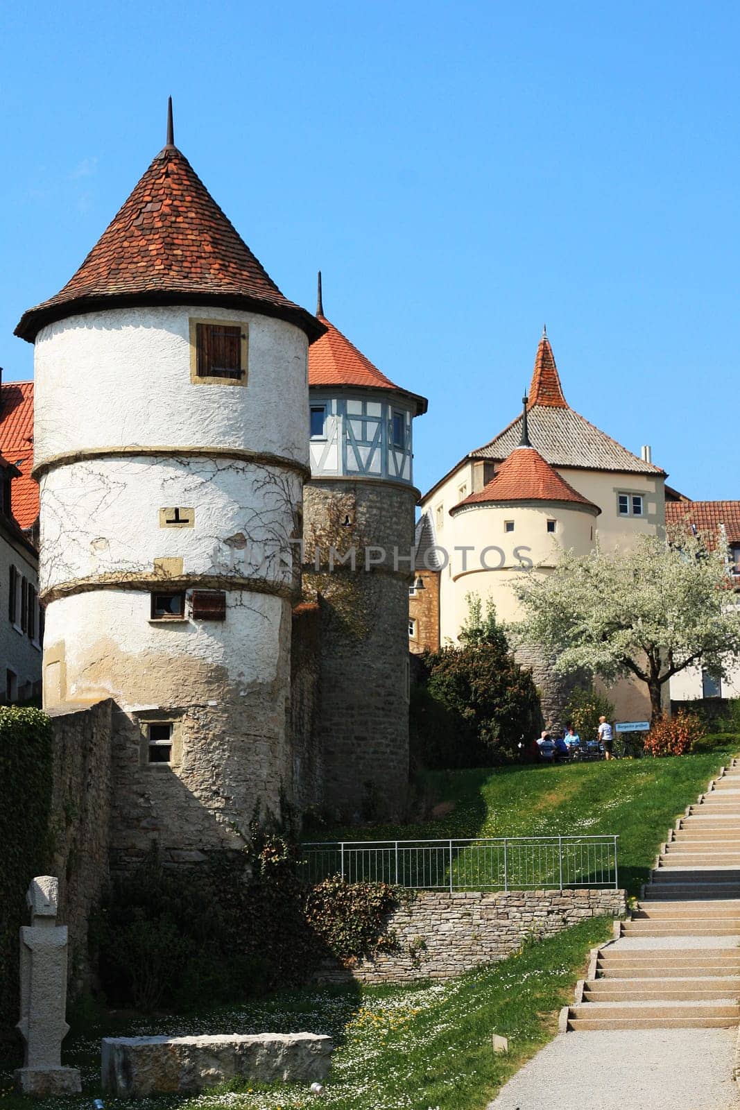 Historic city wall Dettelbach