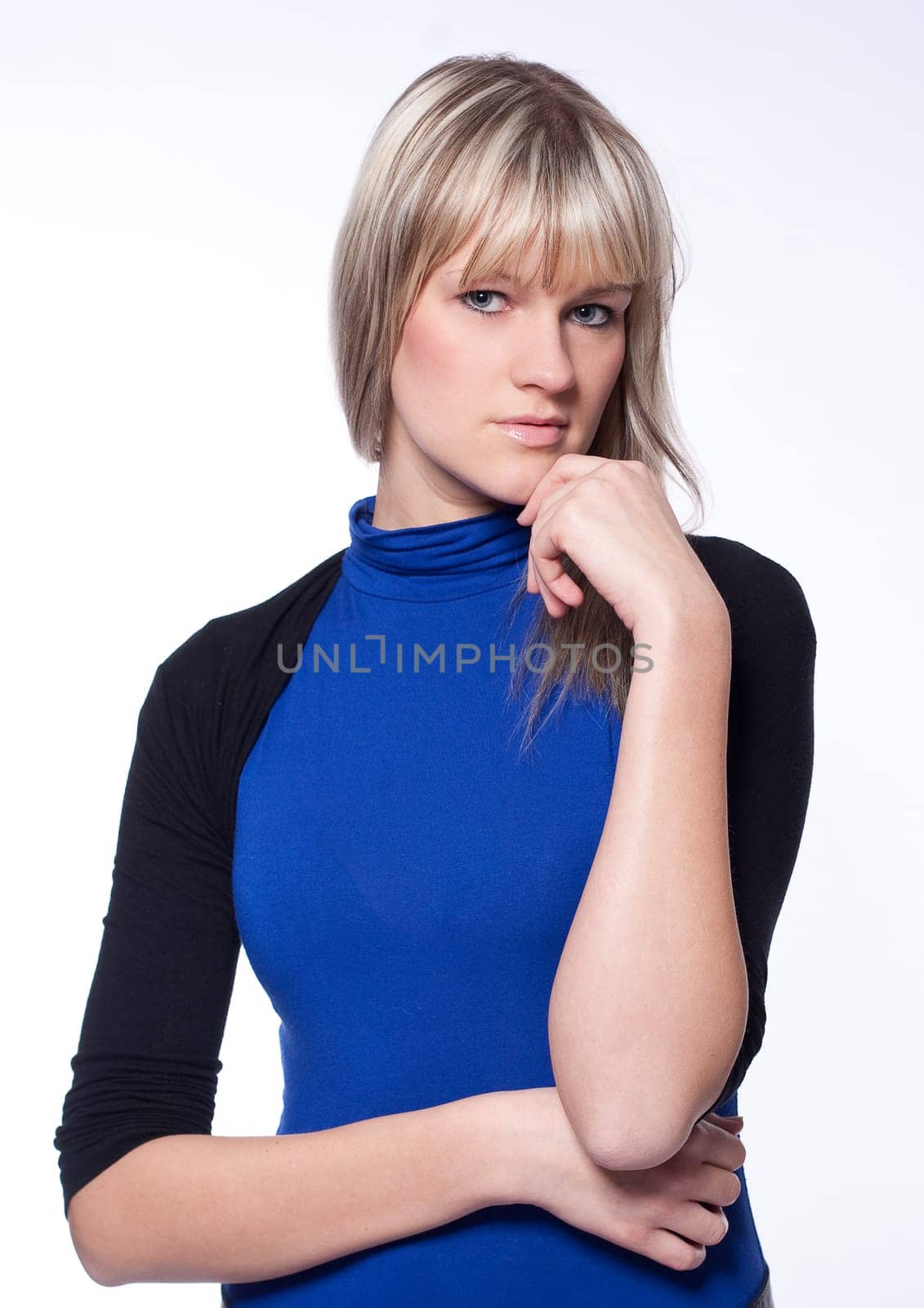 blonde woman