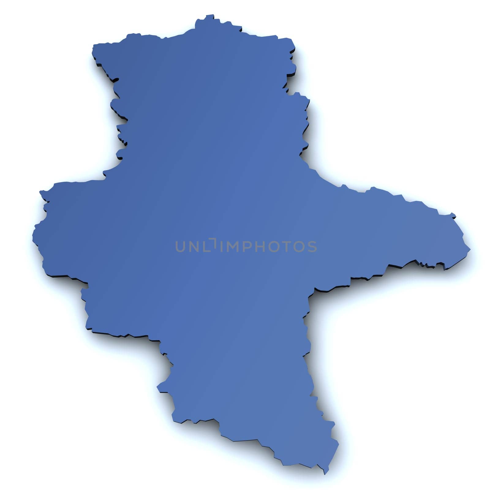 Map of Saxony-Anhalt