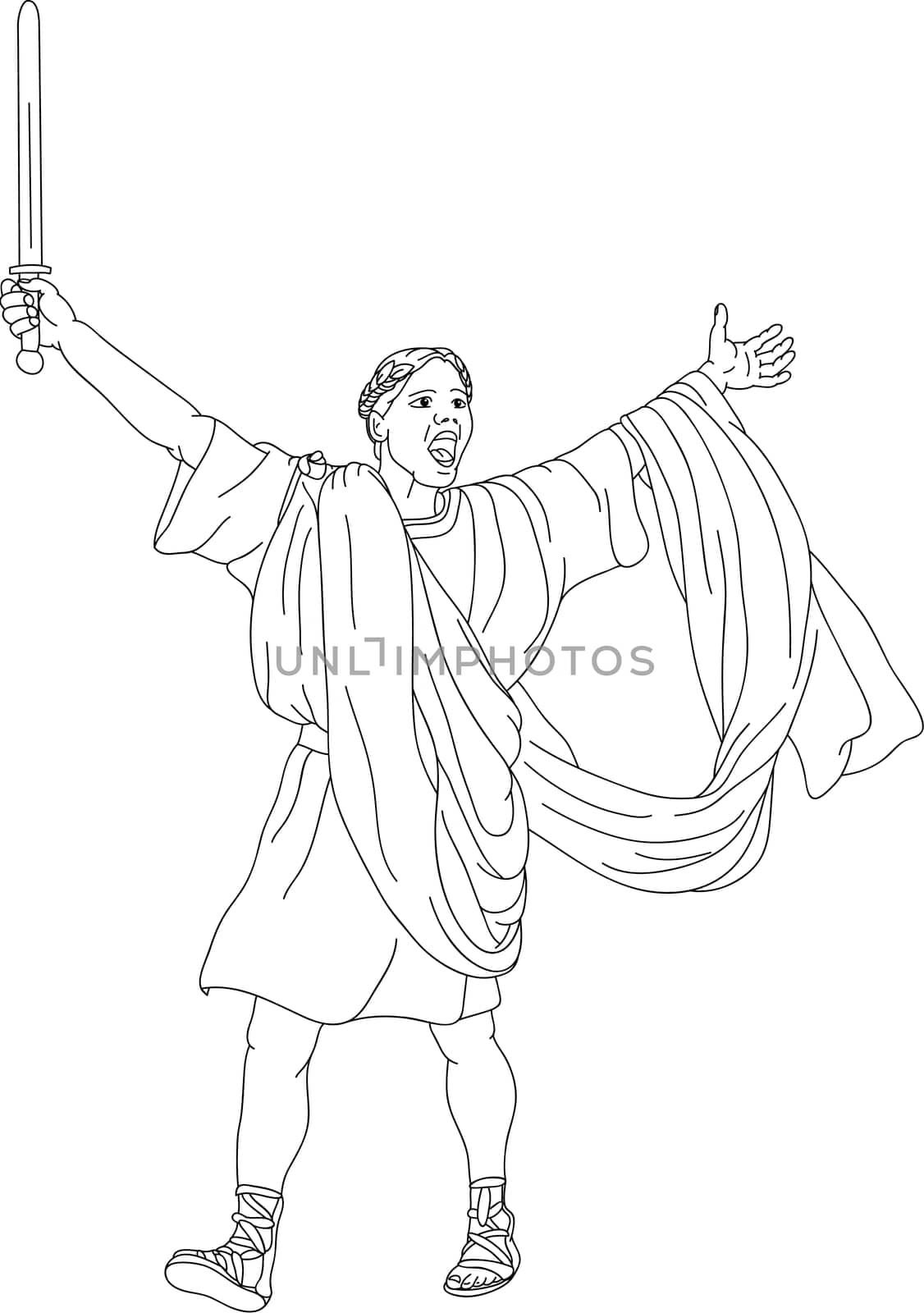 victorious Roman