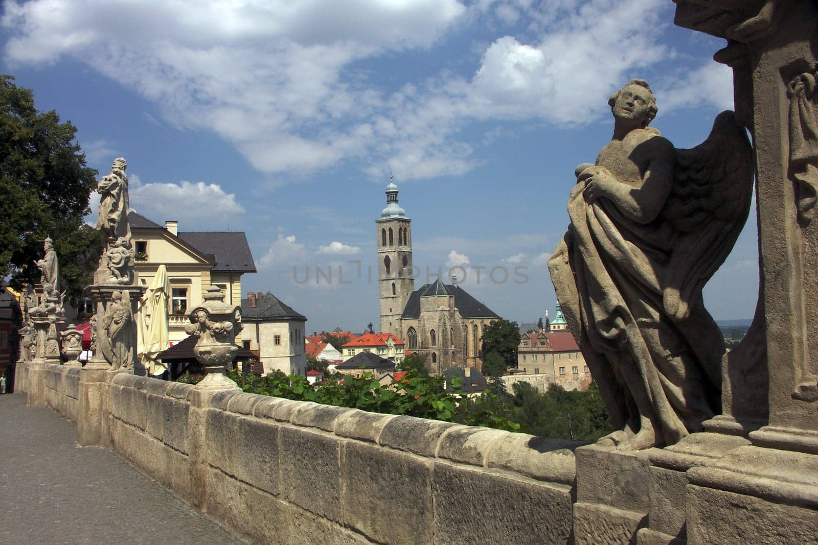 Czech Republic - church in city Kutna hora