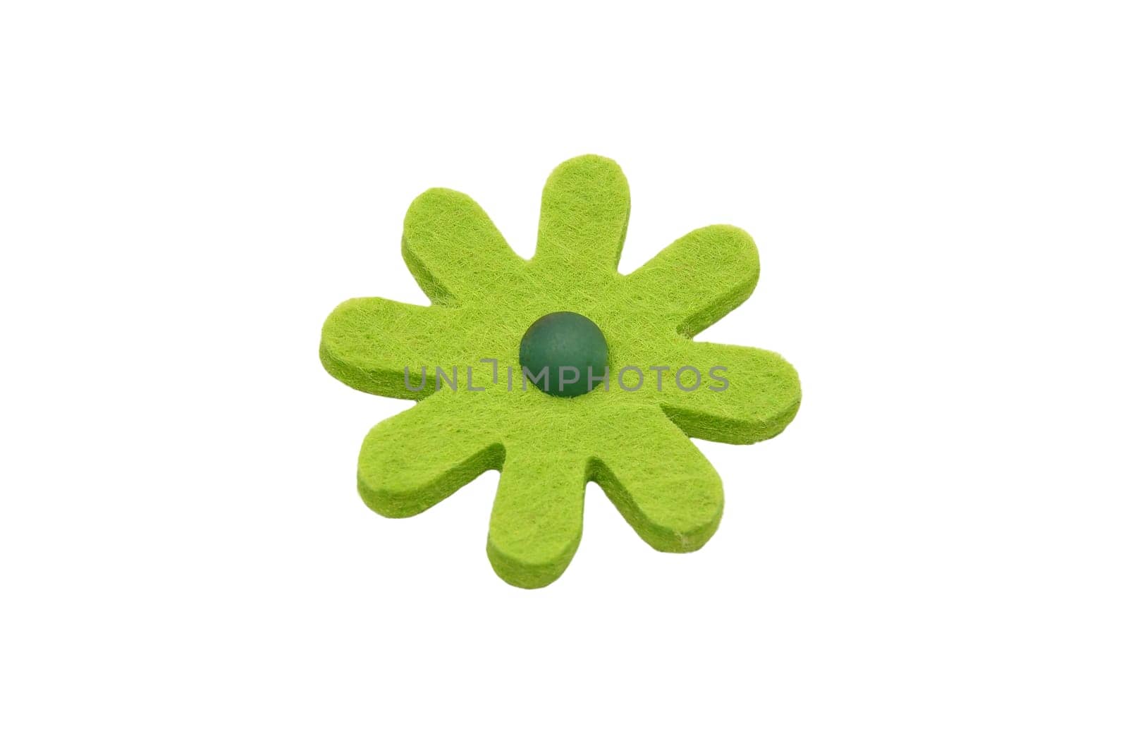 Aventurine on felt