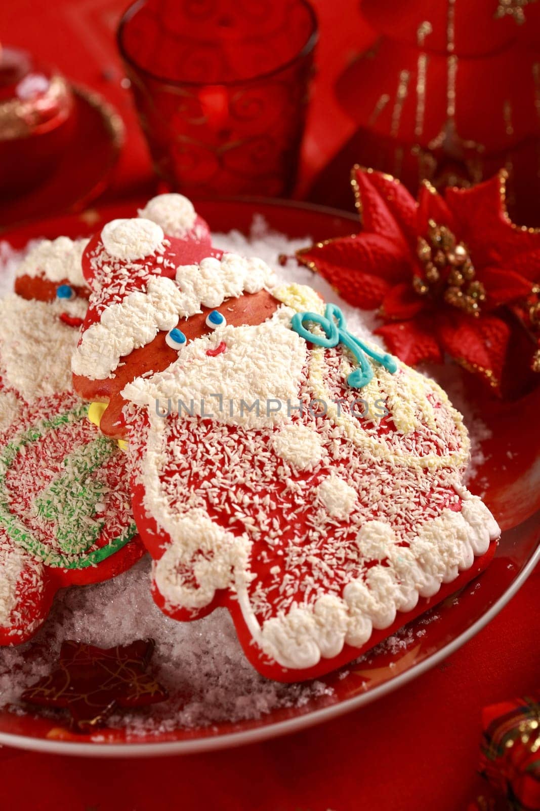 Gingerbread Santa Claus for Christmas