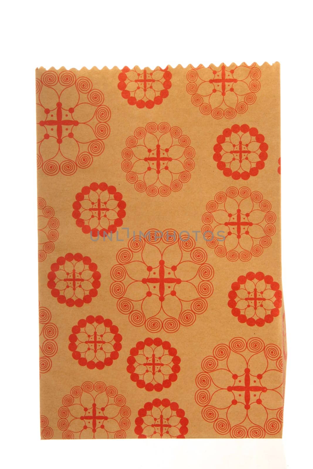 isolated paper bag