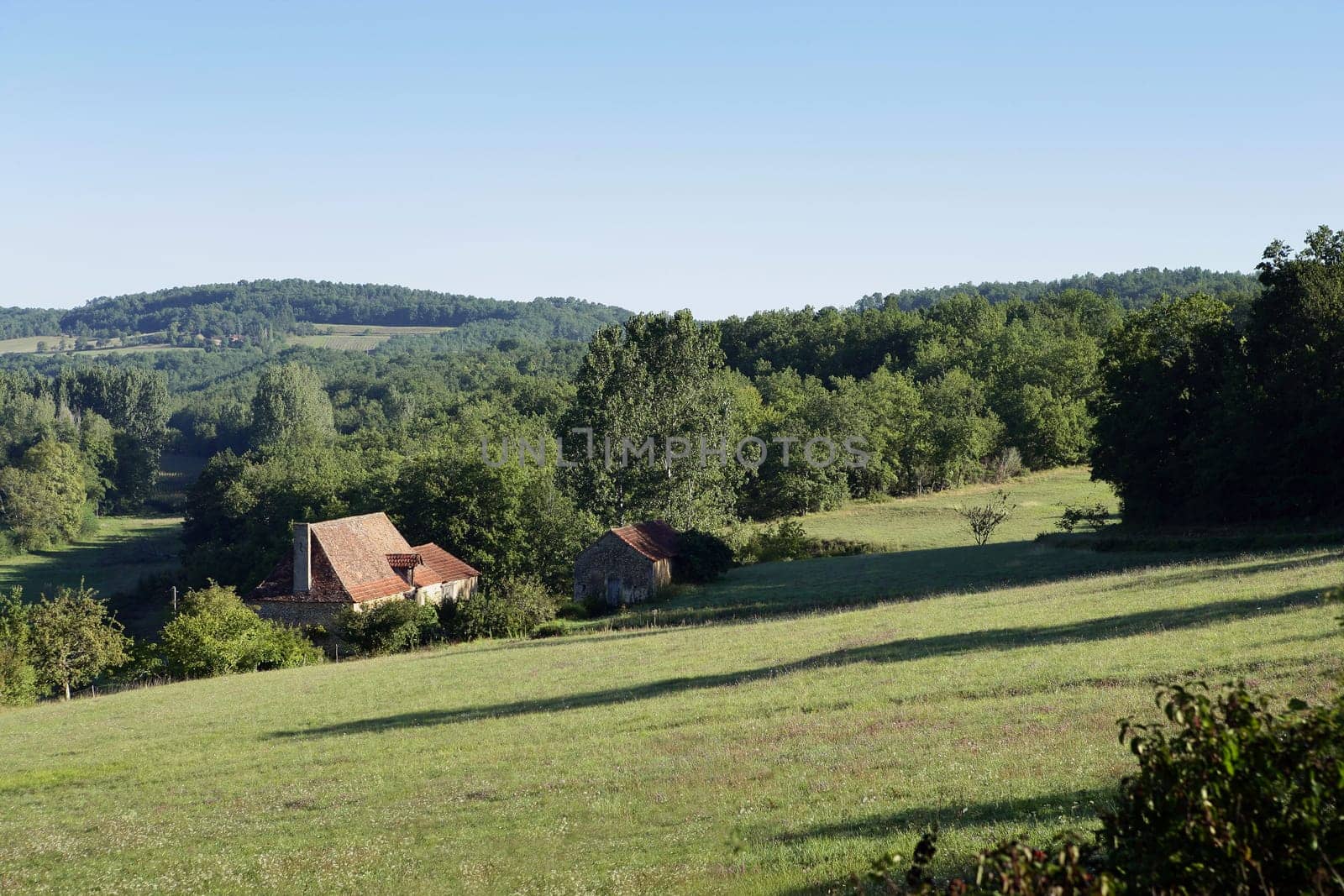 natural landscape of the Dordogne by phovoir
