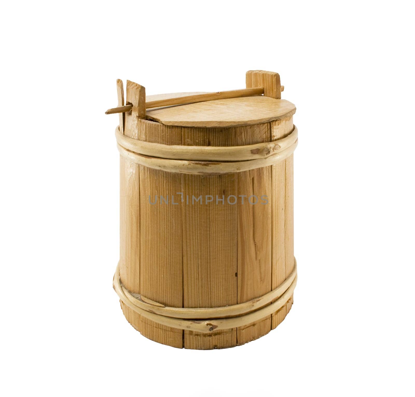 Wooden bucket