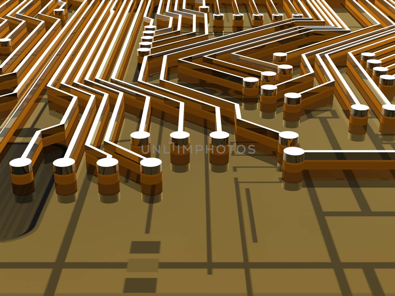 PCB - Traces - 3D