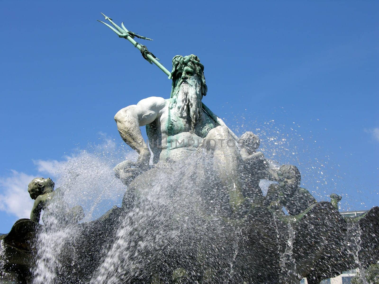 Neptune Fountain at Alexanderplatz