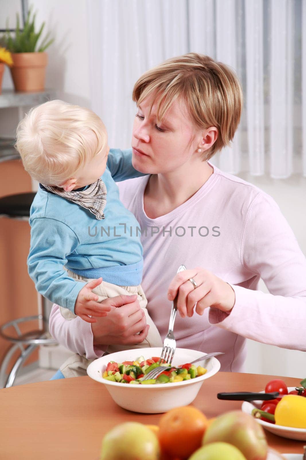 Eating together