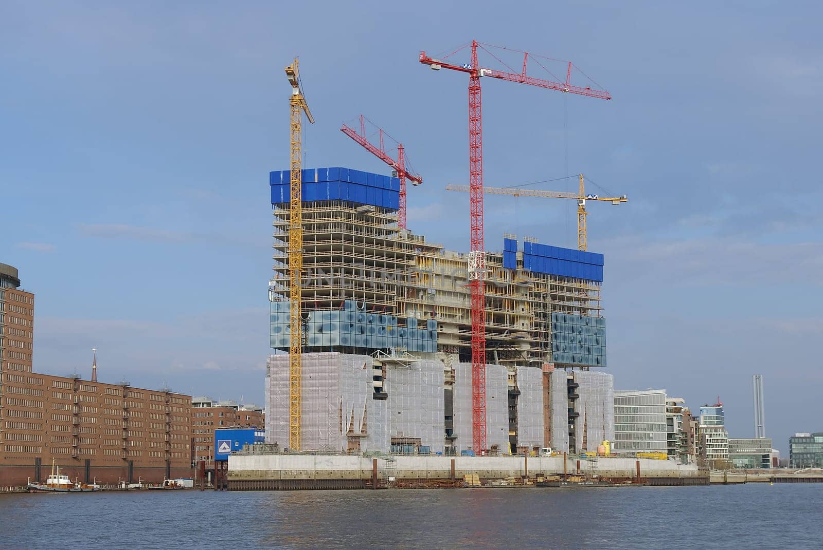 Elbphilharmonie construction site