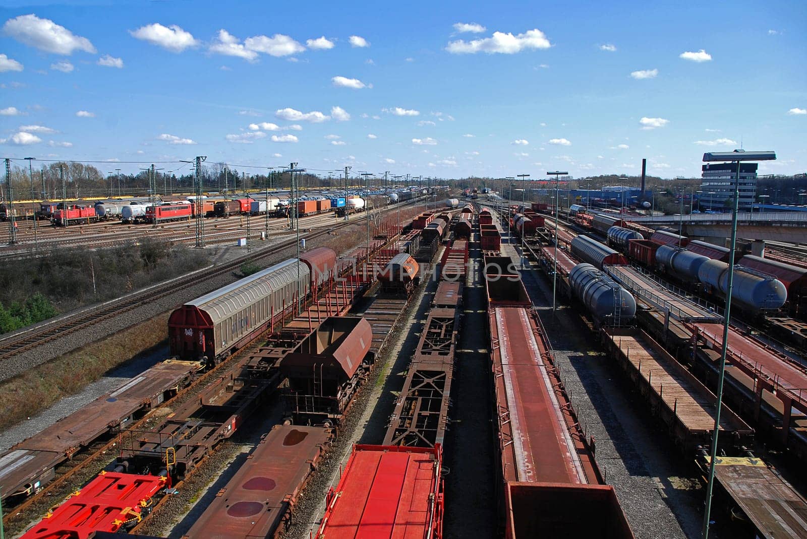 Marshalling yard