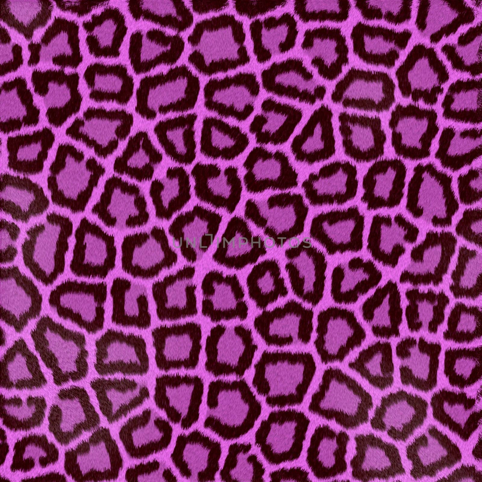 Pink leopard fur background
