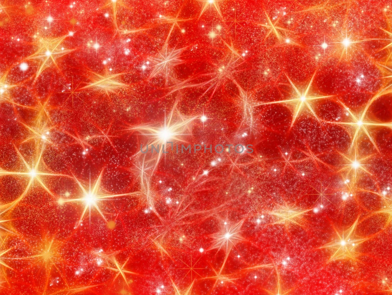Christmas background of sparkly stars