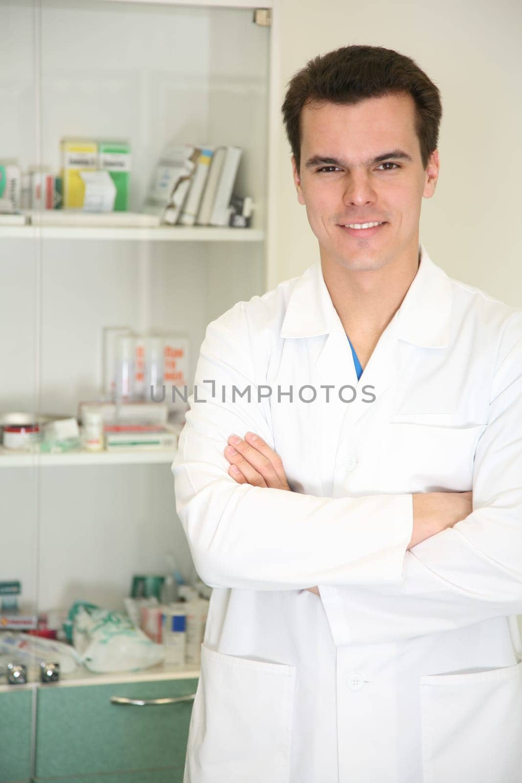 doctor with drugs