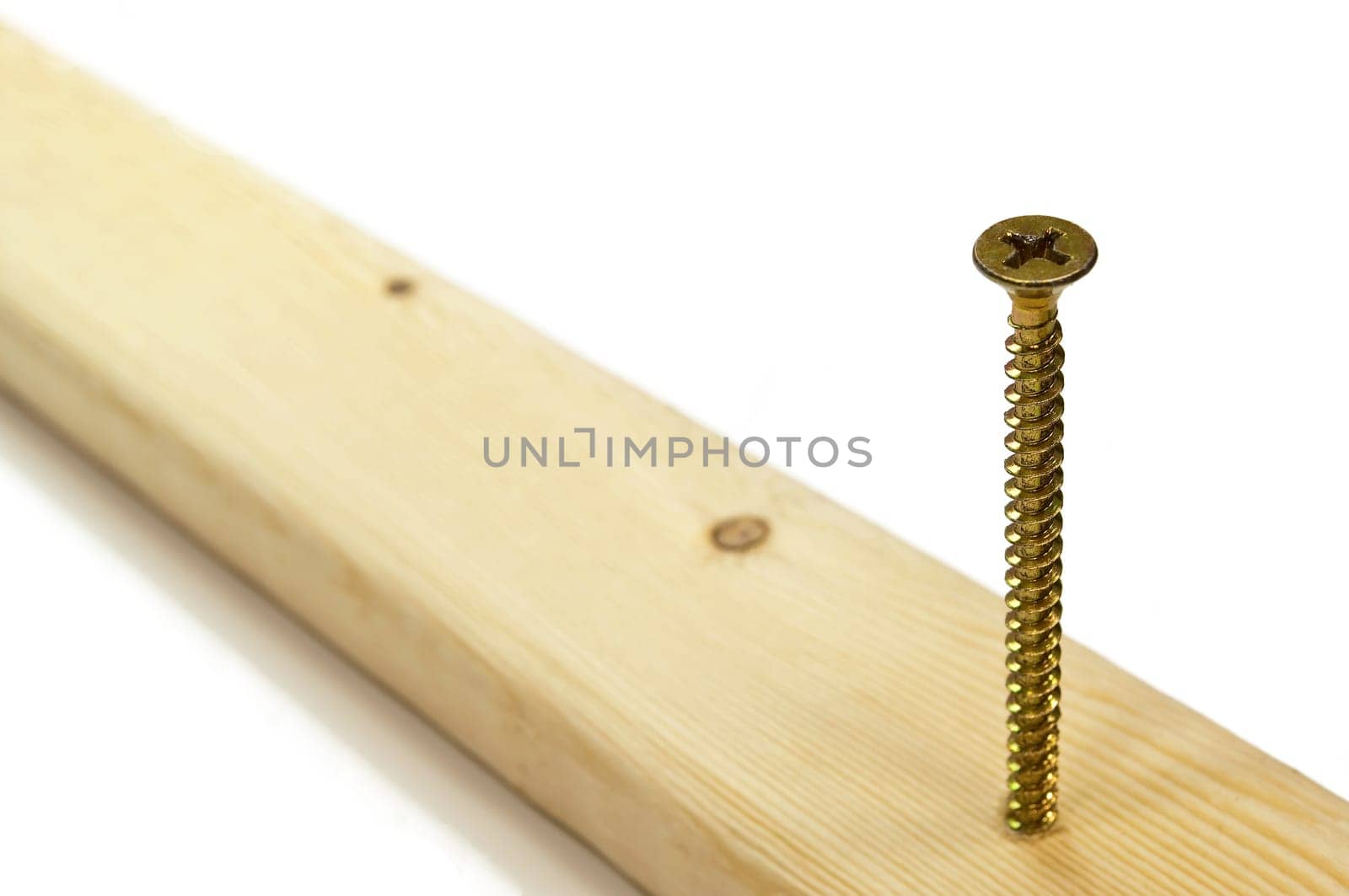 Phillips screw in wood