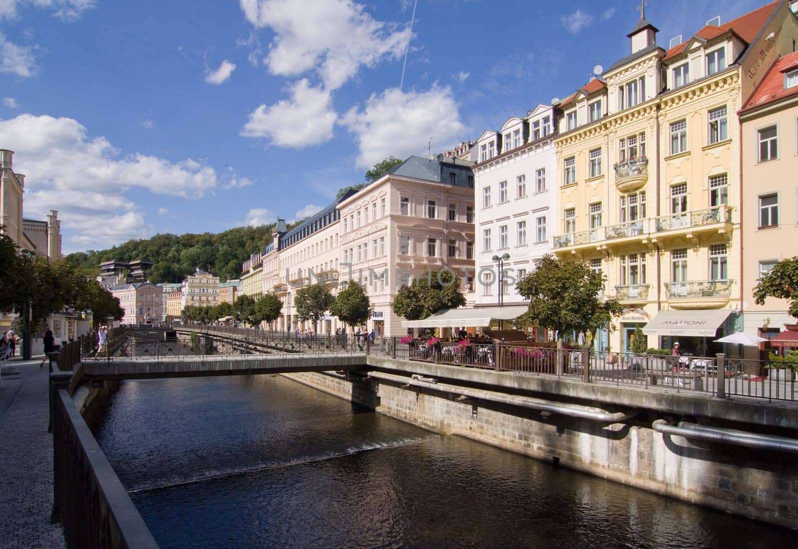 Bridge of the Ohře River