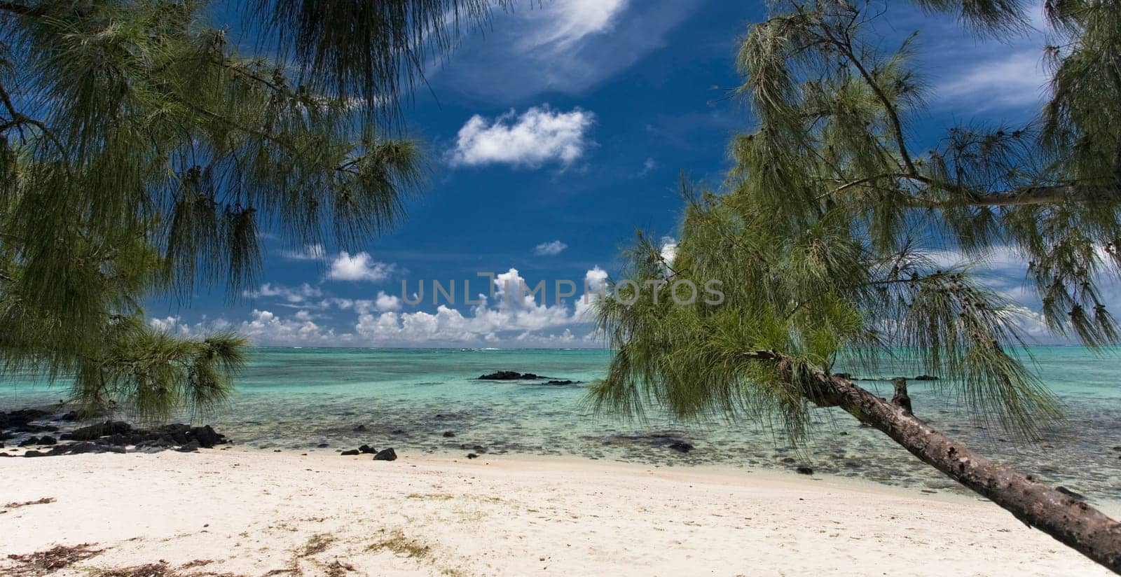 Panoramic beach